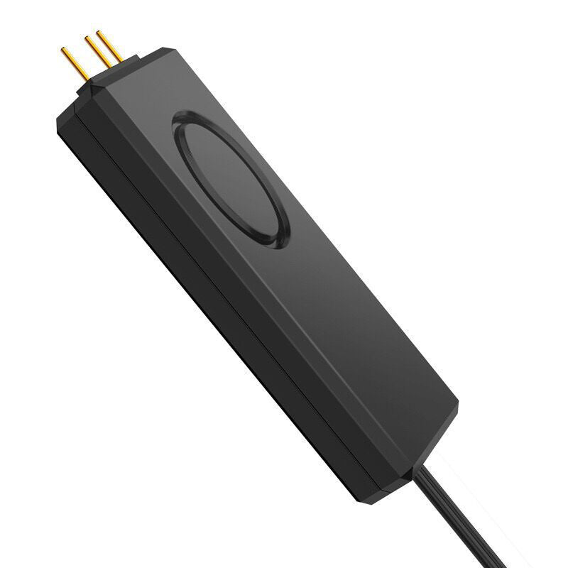 5V 3Pin ARGB Controller Connector SATA Power Supply Remote Control for Chassis Fan Lighting Water Cooler - Black 5V 3Pin ARGB Controller Connector SATA Power Supply Remote Control for Chassis Fan Lighting Water Cooler - Black